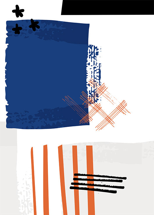 Thought In Abstract Drawing-תמונות לבית אבסטרקט-תמונה מיוחדת לבית או למשרד - אומנות אבסטרקטית מודרנית-MIKOO