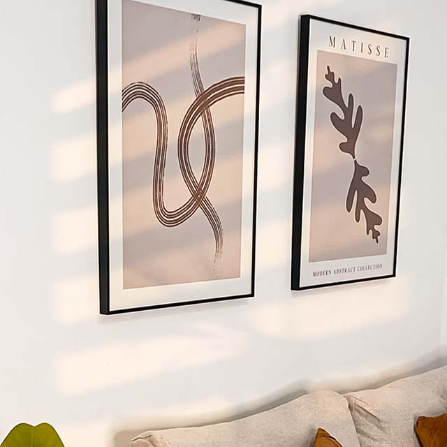 תמונות לבית | תמונות לסלון | תמונות ממוסגרות מלאות סטייל - MIKOO