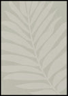 Leaf Shadow On A Green Background