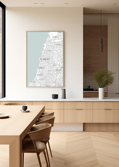 Tel Aviv City Map