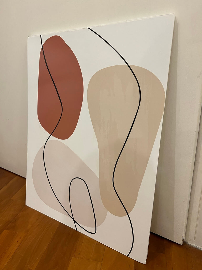 Brown Beige Stones - 40x50