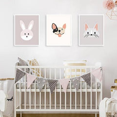 תמונות לבית-תמונות לחדר שינה-תמונות לקיר-שלשיית תמונות לחדר ילדים-MIKOO
