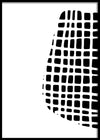  תמונה לסלון שחור לבן קוביות שחורות מימין-MIKOO