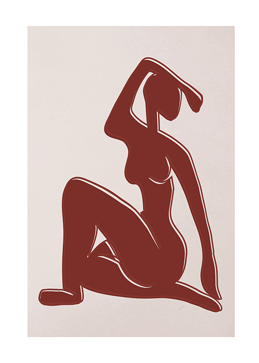 Red Gray Abstract Gallery wall-סט תמונות לבית- סט תמונות אבסטרקט לבית מלא סטייל-MIKOO