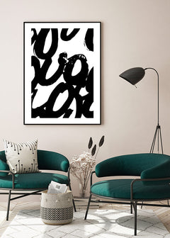 תמונה לבית שחור לבן אותיות או מספרים?-MIKOO