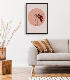 תמונות לבית-תמונות למשרד-תמונות אבסטרקט-תמונה לבית אבסטרקט של עץ בתוך עיגול-MIKOO