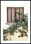 תמונות לבית-תמונות לחדר שינה-תמונות לקיר-תמונה מודרנית לסלון פרחים בחלון-MIKOO