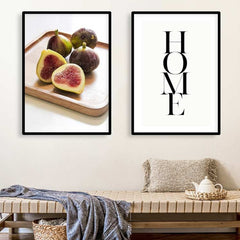 תמונות לבית-תמונות לחדר שינה-תמונות לקיר-זוג תמונות מודרניות תאנים-MIKOO