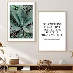 תמונות לבית-תמונות לחדר שינה-תמונות לקיר-זוג תמונות צמח ירוק-MIKOO