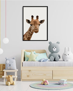 תמונות לחדרי ילדים-תמונה לחדר הילדים ג'ירפה מלפנים