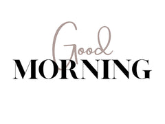 תמונות לקיר-תמונה עם כיתוב בוקר טוב-MIKOO