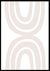 Gray Upside Down Rainbow-תמונות לבית אבסטרקט-תמונת קיר של קשת אפורה הפוכה-MIKOO