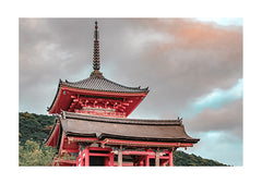 תמונות לבית-תמונות לחדר שינה-תמונות לקיר-תמונה מקדש יפני-MIKOO