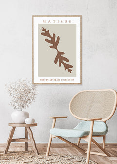  תמונת קיר מינימליסטית לבית של ציור אבסטרקט בהשראת MATISSE-תמונות לבית אבסטרקט-MIKOO