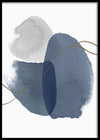 תמונות לבית-תמונות לחדר שינה-תמונות לסלון-תמונה לבית, תמונת קיר מרשימה בצבע כחול-MIKOO