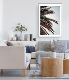 תמונות לבית-תמונות לחדר שינה-תמונות לקיר-תמונה עץ דקל מלמטה-MIKOO