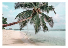 תמונות לבית-תמונות לחדר שינה-תמונות לקיר-תמונת עץ במלדיביים-MIKOO