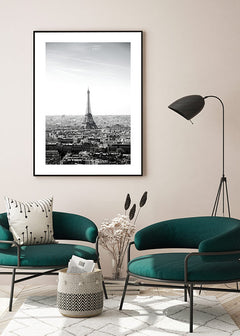 תמונה לבית שחור לבן נוף בפריז-MIKOO