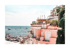 תמונות לבית-תמונות לחדר שינה-תמונות לקיר-תמונה בית ורוק איטלקי-MIKOO