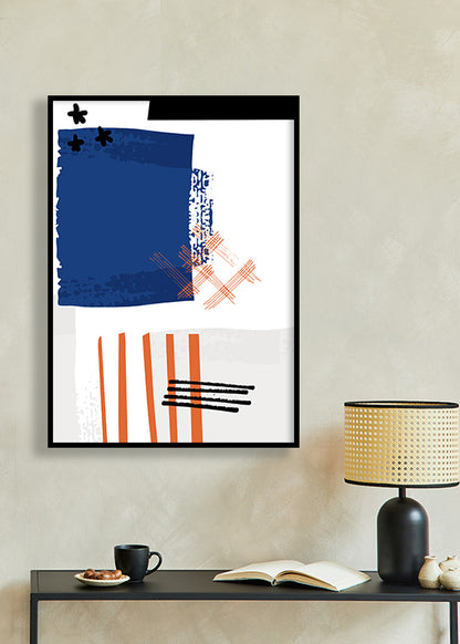 Thought In Abstract Drawing-תמונות לבית אבסטרקט-תמונה מיוחדת לבית או למשרד - אומנות אבסטרקטית מודרנית-MIKOO