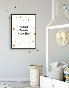 תמונות לחדרי ילדים-תמונה לחדר ילדים ציטוט טווינקי טווינקי