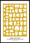 Yellow Pacman-תמונות לבית אבסטרקט-תמונה יצירתית ומודרנית לבית-MIKOO