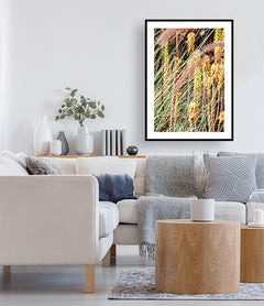 תמונות לבית-תמונות לחדר שינה-תמונות לקיר-תמונה פרחים צהובים-MIKOO