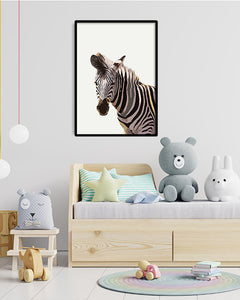 תמונות לחדרי ילדים-תמונה לחדר הילדים זברה